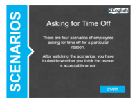 Asking for time off